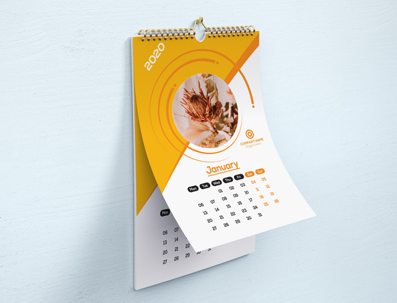 A3 Wall Calendar (13 Sheets)